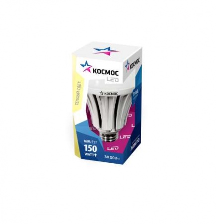 Лампа светодиодная LED А70 16Вт грушевидная E27 230В 3000К Космос lksm16wA70230vE2727 264745