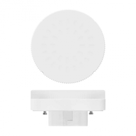 Лампа светодиодная LED-GX53-6W/NW/GX53/FR PLZ01WH мат. бел. упак. картон Uniel UL-00001669 485263