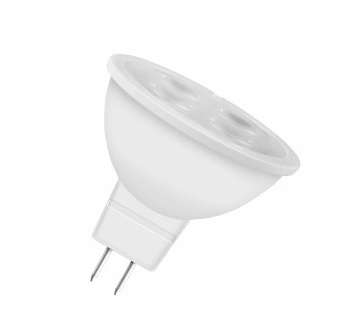 Лампа светодиодная MR16 35 5.3W/850 220-240V 5.3Вт 5000К холод. бел. GU5.3 350лм 220-240В OSRAM 4052899237575 334804