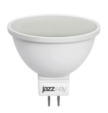 Лампа светодиодная PLED-ECO-JCDR 5Вт 4000К белый GU5.3 400лм 220-240В JazzWay 4690601037107 331827