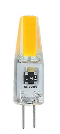 Лампа светодиодная PLED-G4 COB 3Вт капсульная 3000К тепл. бел. G4 240лм 220В JazzWay 4897062857446 413848