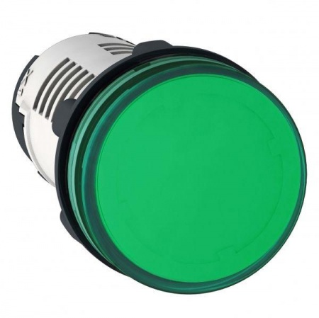 Лампа сигнальная 22мм 230В зел. (LED) SchE XB7EV03MP 87310