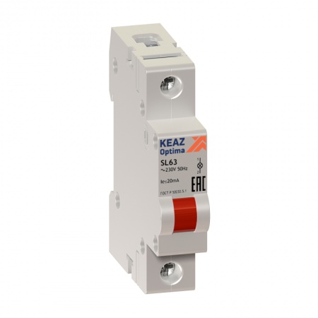 Лампа сигнальная OptiDin SL63 Y 48AC/DC УХЛ3 КЭАЗ 138612 330841