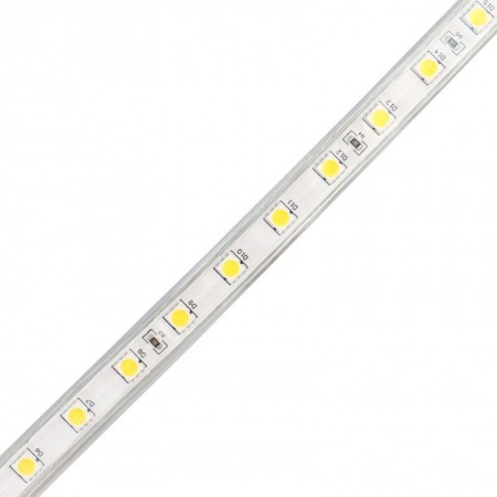 Лента светодиодная SMD5050 13х8мм 60LED/м 14.4Вт/м 220В IP67 тепл. бел. (уп.100м) NEON-NIGHT 142-106 505974