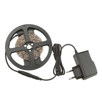 Лента светодиодная ULS-Q721 2835-60LED/m-IP20-2.5M-WW RRP24C00 24Вт/м (дл.2.5м) с адаптером VOLPE UL-00000642 440086