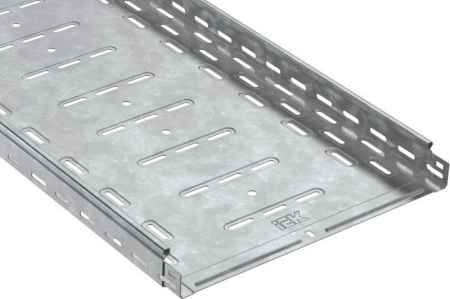 Лоток перфорированный 50х400 L3000 HDZ (дл.3м) ИЭК CLP10-050-400-3-M-HDZ 386649