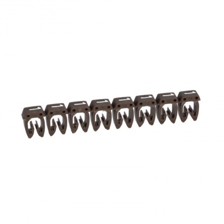 Маркер каб. 1.5-2.5кв.мм CAB3 "1" коричн. (уп.1200шт) Leg 038221 97847