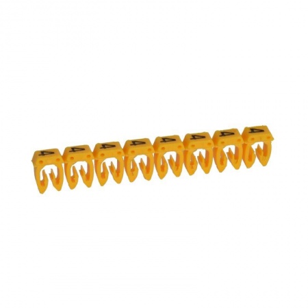 Маркер каб. 1.5-2.5кв.мм CAB3 "4" жел. (уп.1200шт) Leg 038224 97850