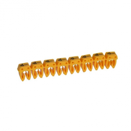Маркер каб. 1.5-2.5кв.мм CAB3 "земля" жел. (уп.300шт) Leg 038286 124521