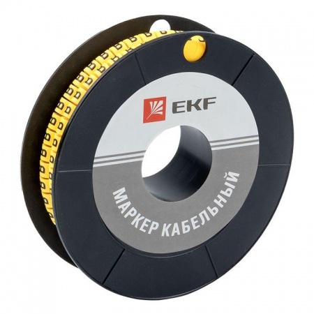 Маркер каб. 1.5кв.мм "B" (к-1000ед) (ЕС-0) EKF plc-KM-1.5-B 261193