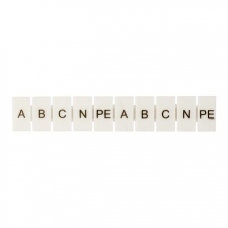 Маркеры для JXB-ST 1.5 с символами "A. B. C. N. PE" (уп.10шт) PROxima EKF zb-st-1.5-A-PE 1248370
