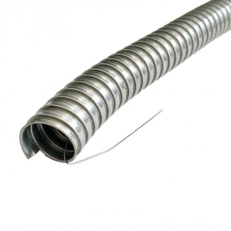 Металлорукав Р3-Ц 20 d20мм с протяжкой (уп.50м) ЗЭТА zeta44904 1232502