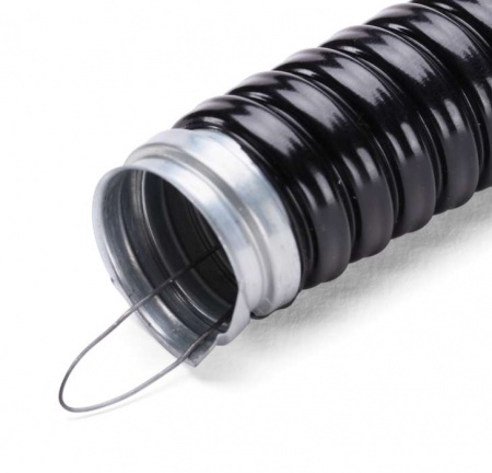 Металлорукав Р3-ЦПнг-LS 12 d12мм с протяжкой (уп.20м) Fortisflex 77892 512137