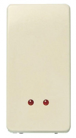 Механизм выключателя 1-кл. 1мод. STYLO с инд. бел. ABB 2101.3 BA 31059