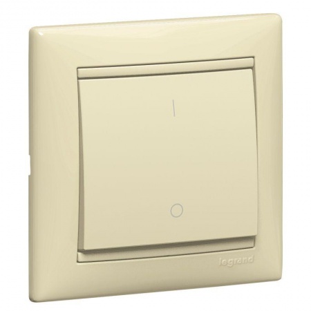 Механизм выключателя 1-кл. 2п СП Valena 10А IP31 сл. кость Leg 774302 144788