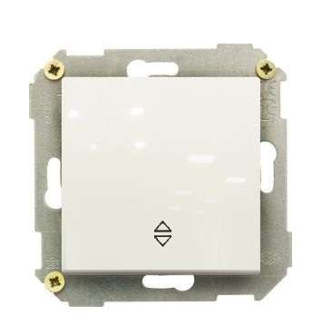 Механизм выключателя проходной 1-кл. СП Simon34 10А IP20 бел. Simon 34201-030 283084
