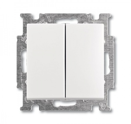 Механизм переключателя 2-кл. Basic ал. бел. ABB 1012-0-2144 97711