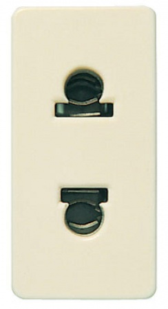 Механизм розетки 1-м СП 1мод. Stylo 16А IP20 2п US станд. сл. кость ABB 2135 BM 31284