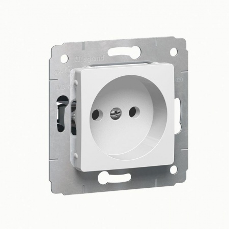 Механизм розетки 1-м СП Cariva 16А IP20 бел. Leg 773616 61747