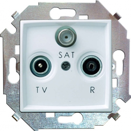 Механизм розетки R-TV-SAT 1-м СП Simon15 сл. кость Simon 1591466-031 262508