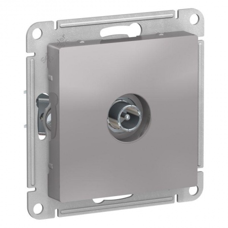 Механизм розетки TV ATLAS DESIGN оконечный 1DB алюм. SchE ATN000391 1240258