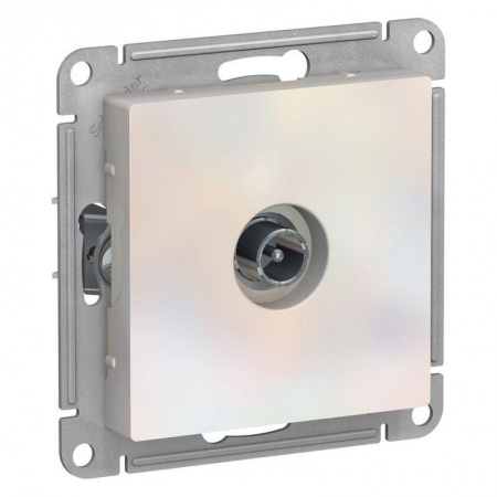 Механизм розетки TV ATLAS DESIGN оконечный 1DB жемчуг SchE ATN000491 1240301