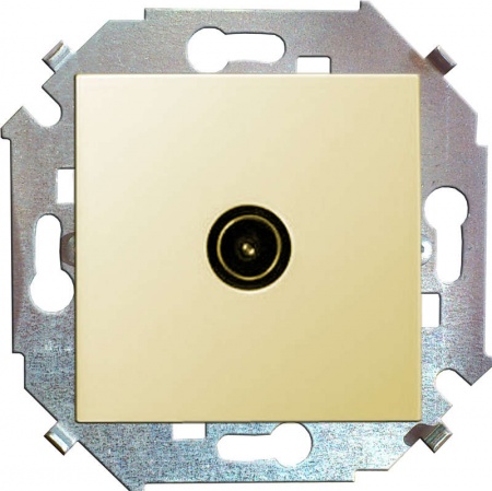 Механизм розетки TV СП Simon15 одиночная сл. кость Simon 1591475-031 261169