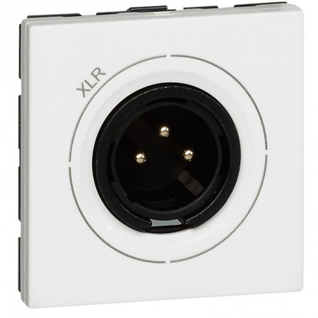 Механизм розетки СП Mosaic со штекером XLR Leg 078756 1017700
