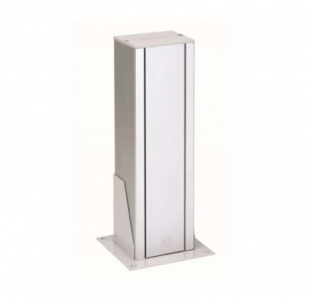 Мини-колонна 1-сторонняя на 7-мод. К45 360х70х60мм Simon Connect алюм. ALK117-8 393859