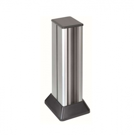 Мини-колонна 2-сторонняя на 10-мод. CIMA 741х126.5(158)х109.5(181)мм Simon Connect алюм.-графит ALC325-8-14 393860