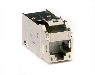 Модуль Keystone RJ45 кат.6 экранированный серебр. ДКС RNK6FSL 1240586