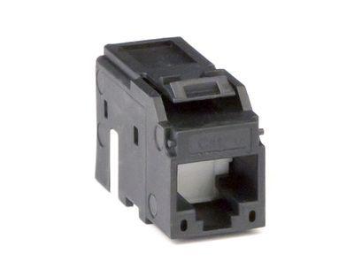 Модуль Keystone RJ45 кат.6а неэкранированный черн. ДКС RNK6AUBK 1240589