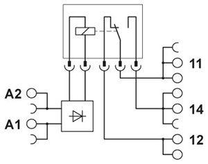 Модуль релейный PLC-RSC- 24DC/21HC Phoenix Contact 2967620 411665