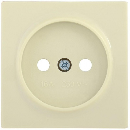 Накладка розетка BOLERO НР-1-0-БК без заземл. крем. ИЭК ENB10-R-K33 1233581