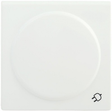 Накладка розетка BOLERO НР-3-1-ББ с заземл. с крышкой бел. ИЭК ENB31-R-K01 1233571
