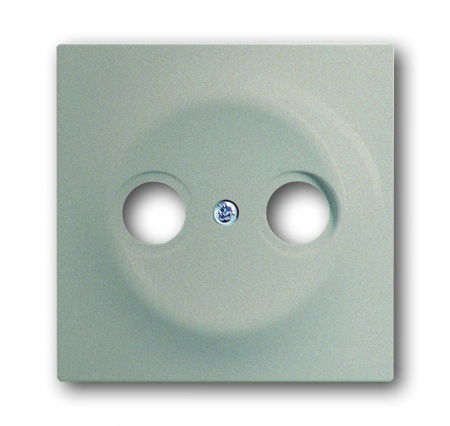 Накладка розетки TV+FM Impuls ш. мет ABB 1753-0-5440 31124