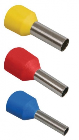 Наконечник-гильза изол. Е4009 (уп.100шт) ИЭК UGN10-004-04-09 38425