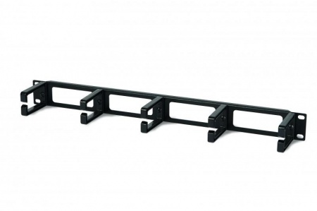 Организатор CM-1U-PL кабельный с пласт. кольцами 19дюйм 1U Hyperline 15446 280194