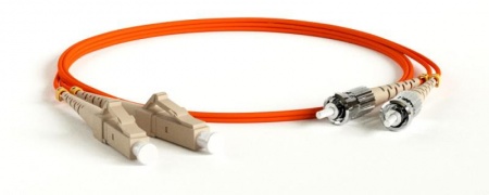 Патч-корд FC-50-ST-LC-PC-2М волоконно-оптический (шнур) ММ 50/125 ST-LC duplex LSZH 2м Hyperline 27934 223898