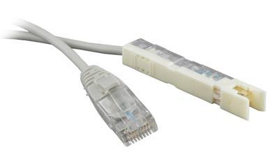 Патч-корд PC-110-RJ45-1P-CX-3M-LSZH-GY 110 тип-RJ45 1 пара LSZH 3м сер. Hyperline 229895 401756