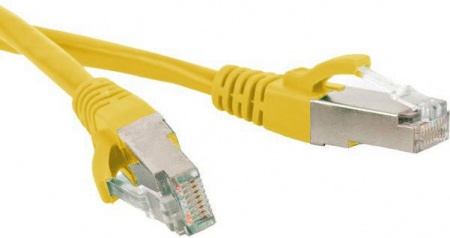 Патч-корд PC-LPM-SFTP-RJ45-RJ45-C6-2M-LSZH-YL SF/UTP экран. кат.6 LSZH 2м жел. Hyperline 264490 1200945