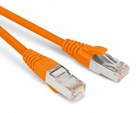 Патч-корд PC-LPM-SFTP-RJ45-RJ45-C6-5M-LSZH-OR SF/UTP экран. кат.6 LSZH 5м оранж. Hyperline 264505 1201109