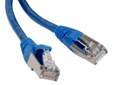 Патч-корд PC-LPM-STP-RJ45-RJ45-C5e-1M-LSZH-BL; F/UTP экран. кат.5е LSZH 1м син. Hyperline 230086 405256