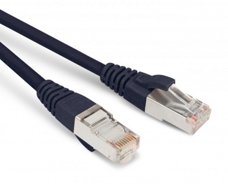 Патч-корд PC-LPM-STP-RJ45-RJ45-C6-2M-LSZH-BK F/UTP экран. кат.6 LSZH 2м черн. Hyperline 230357 1200907