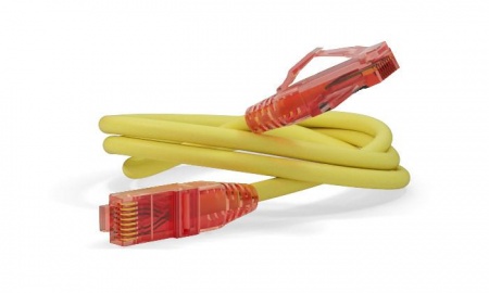 Патч-корд PC-LPM-UTP-RJ45-RJ45-C5e-0.15M-LSZH-YL U/UTP кат.5е LSZH 0.15м жел. Hyperline 229918 1200914