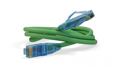 Патч-корд PC-LPM-UTP-RJ45-RJ45-C6-1.5M-LSZH-GN U/UTP кат.6 LSZH 1.5м зел. Hyperline 230220 1200781