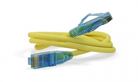 Патч-корд PC-LPM-UTP-RJ45-RJ45-C6-2M-LSZH-YL U/UTP кат.6 LSZH 2м жел. Hyperline 230244 431732