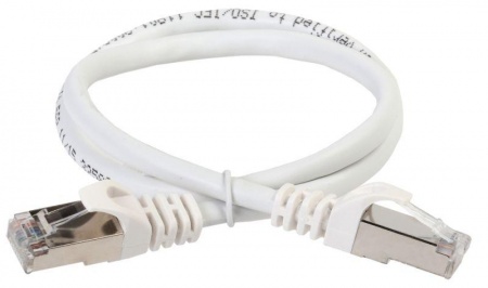 Патч-корд кат.5е FTP 5м бел. ITK PC08-C5EF-5M 410433
