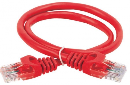 Патч-корд кат.5е UTP 5м красн. ITK PC04-C5EU-5M 410436