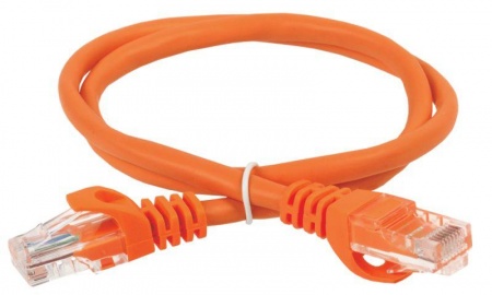 Патч-корд кат.5е UTP 5м оранж. ITK PC07-C5EU-5M 410442
